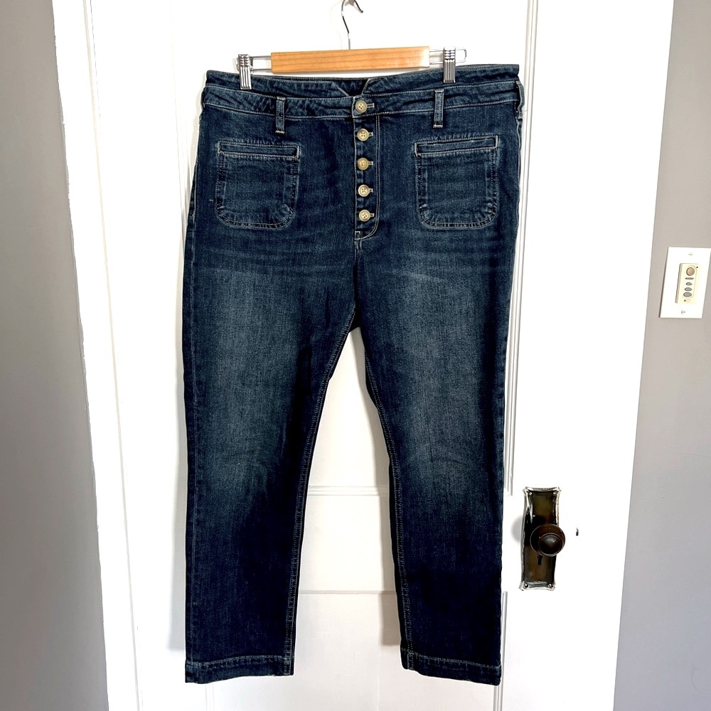 Pilcro and the Letterpress anthropologie jeans 32